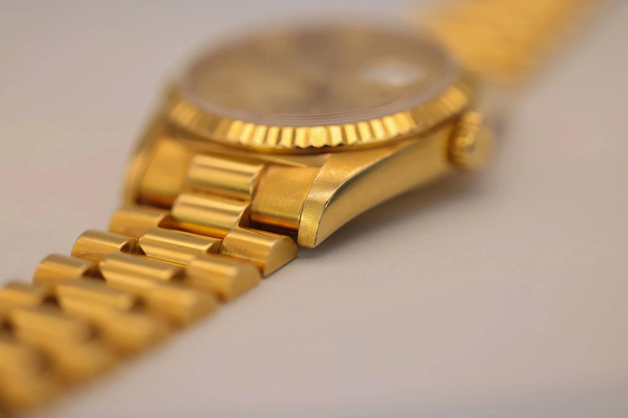 1990 Rolex Day-Date Ref. 18238 | Champagne Dial | Box and Papers - Sierra Time Co