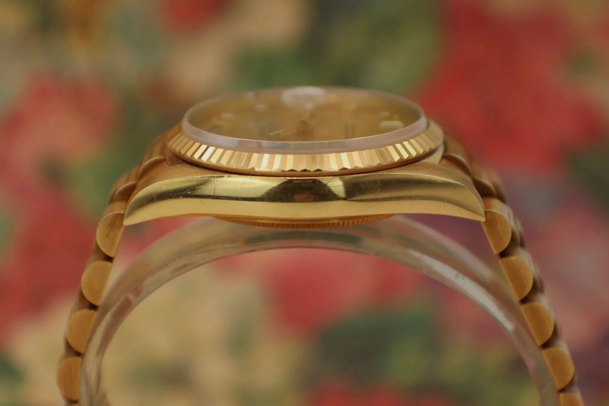 1990 Rolex Day-Date Ref. 18238 | Champagne Diamond Dial - Sierra Time Co