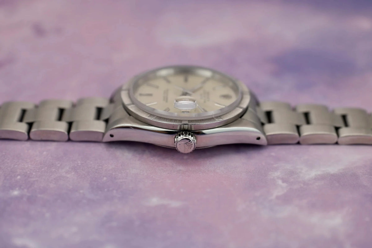 1990 Rolex Oyster Perpetual Date Ref. 15200 | Box and Papers - Sierra Time Co