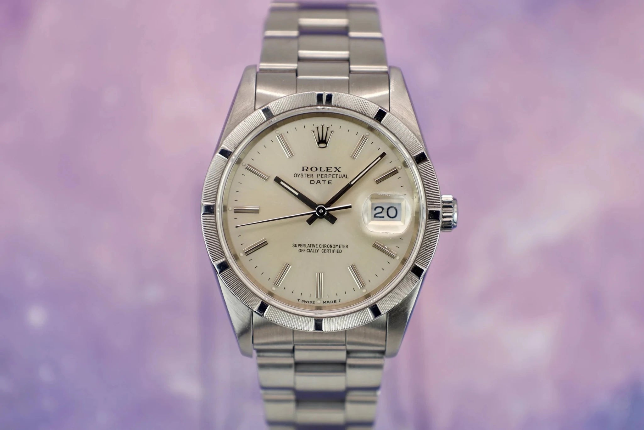 1990 Rolex Oyster Perpetual Date Ref. 15200 | Box and Papers - Sierra Time Co