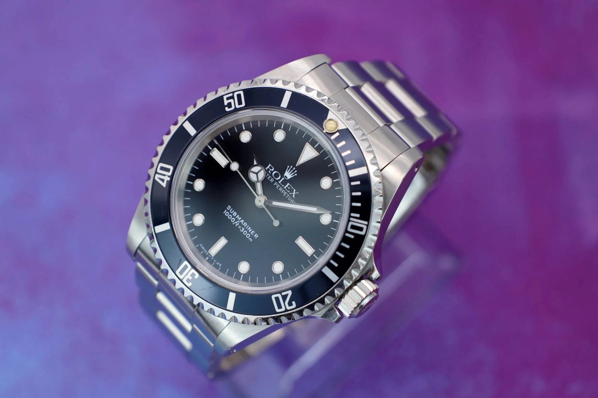 1990 Rolex Submariner Ref. 14060 | Blue Insert - Sierra Time Co