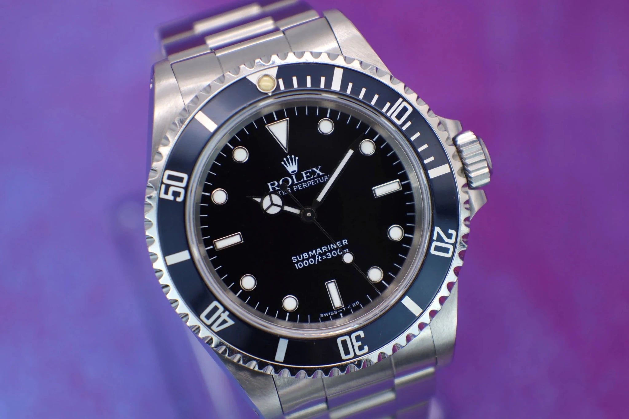 1990 Rolex Submariner Ref. 14060 | Blue Insert - Sierra Time Co