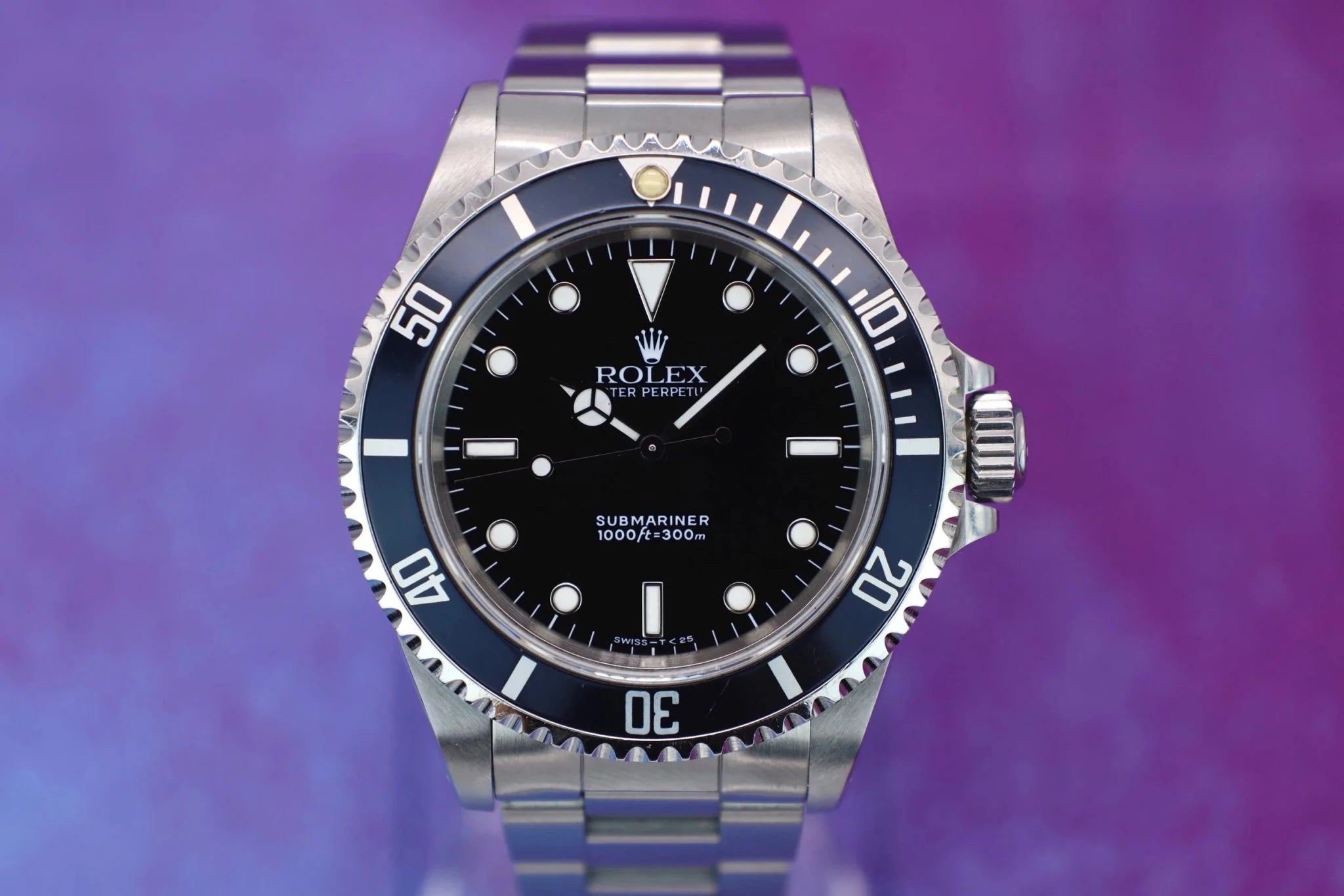 1990 Rolex Submariner Ref. 14060 | Blue Insert - Sierra Time Co