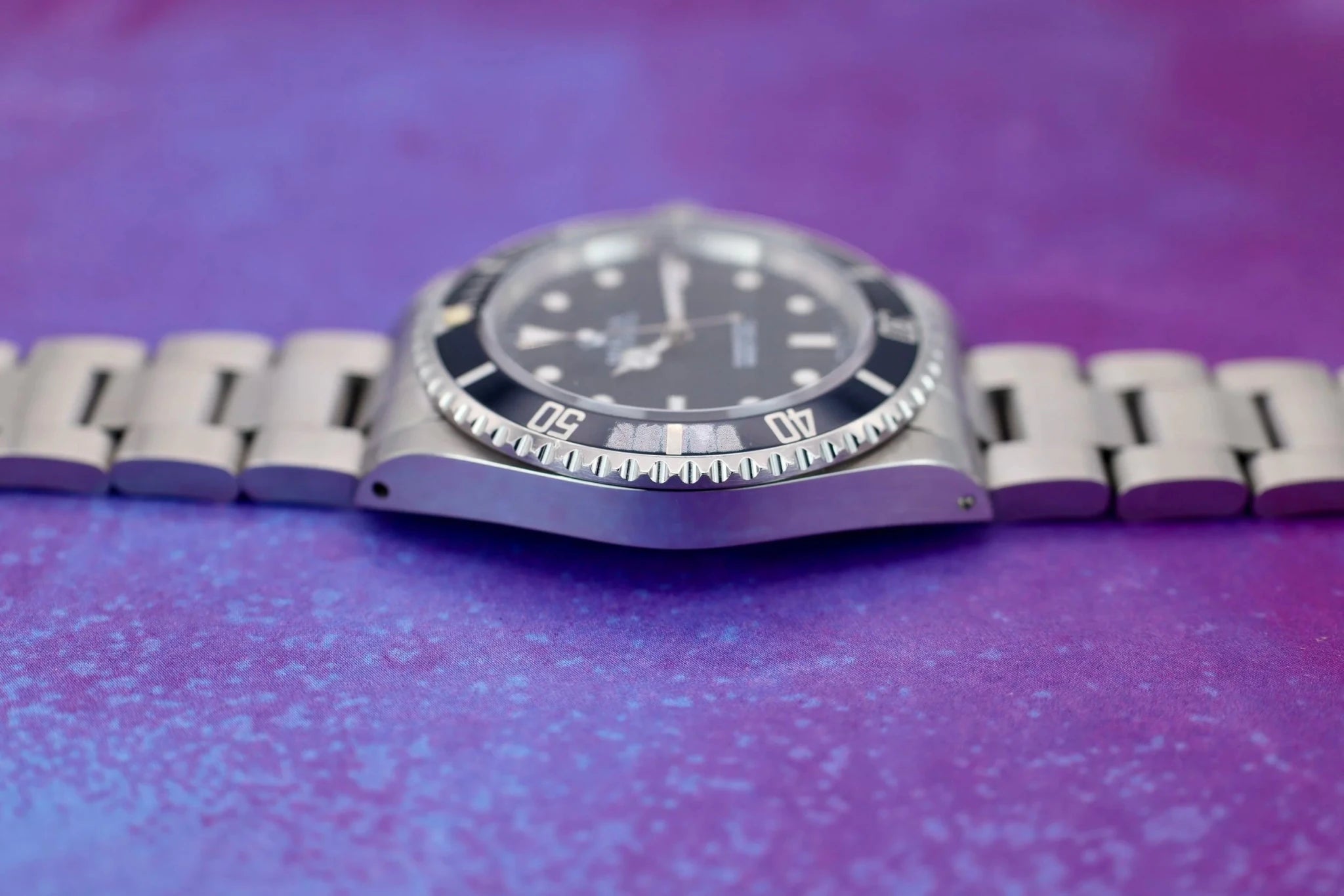 1990 Rolex Submariner Ref. 14060 | Blue Insert - Sierra Time Co