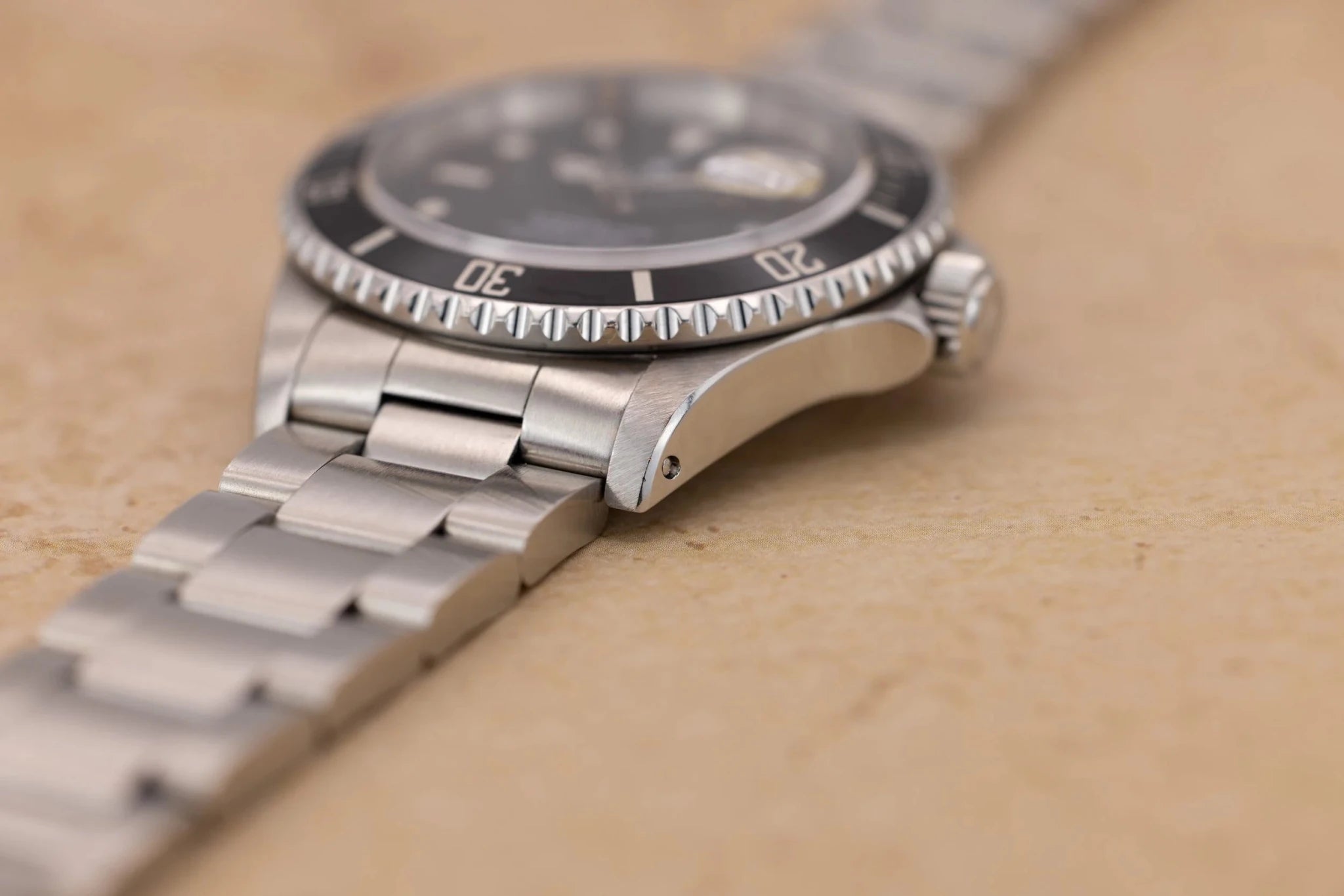 1990 Rolex Submariner Ref. 16610 | Creamy Tritium | Box and Papers - Sierra Time Co