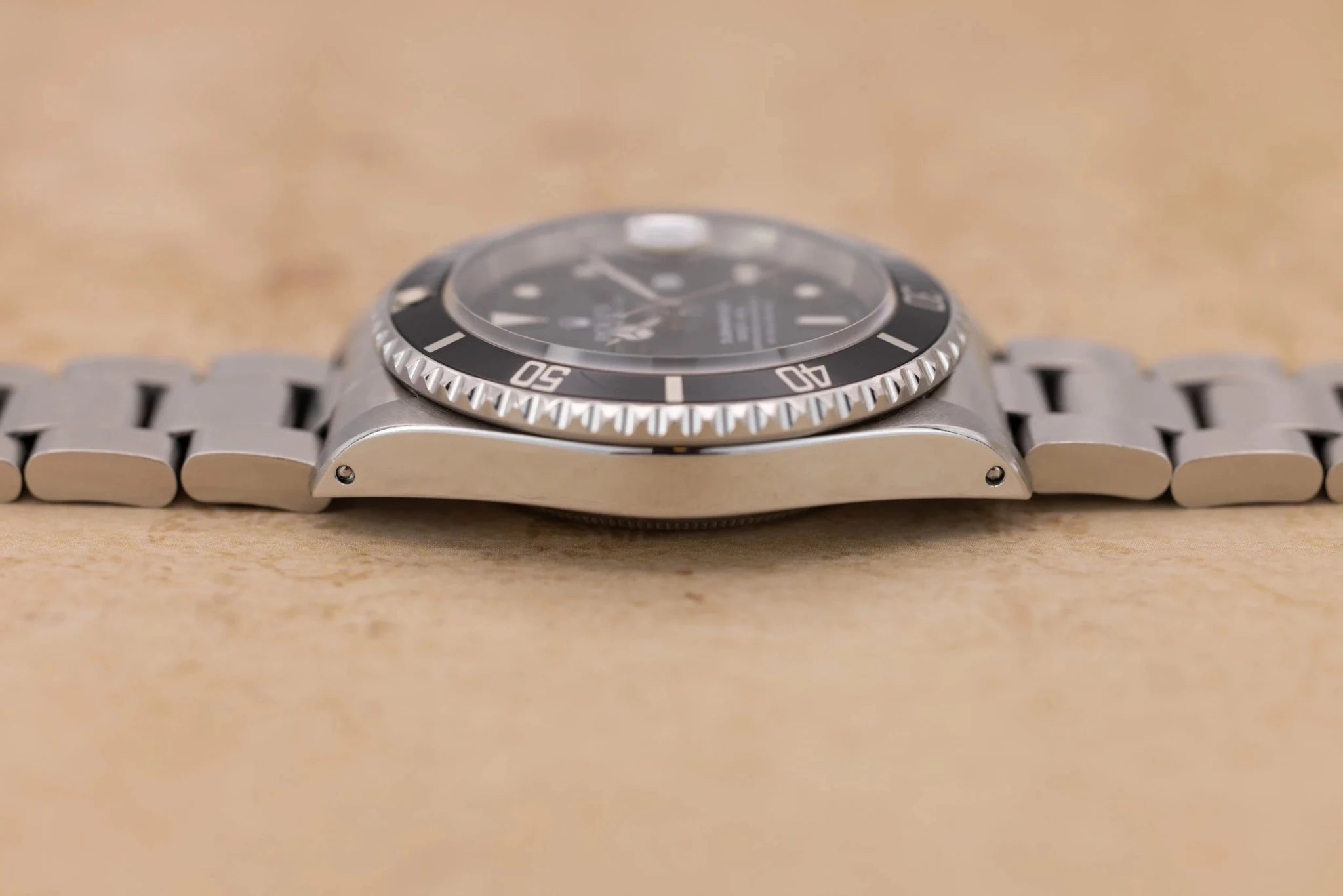 1990 Rolex Submariner Ref. 16610 | Creamy Tritium | Box and Papers - Sierra Time Co