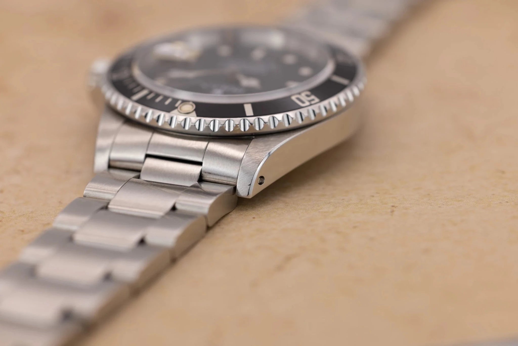 1990 Rolex Submariner Ref. 16610 | Creamy Tritium | Box and Papers - Sierra Time Co