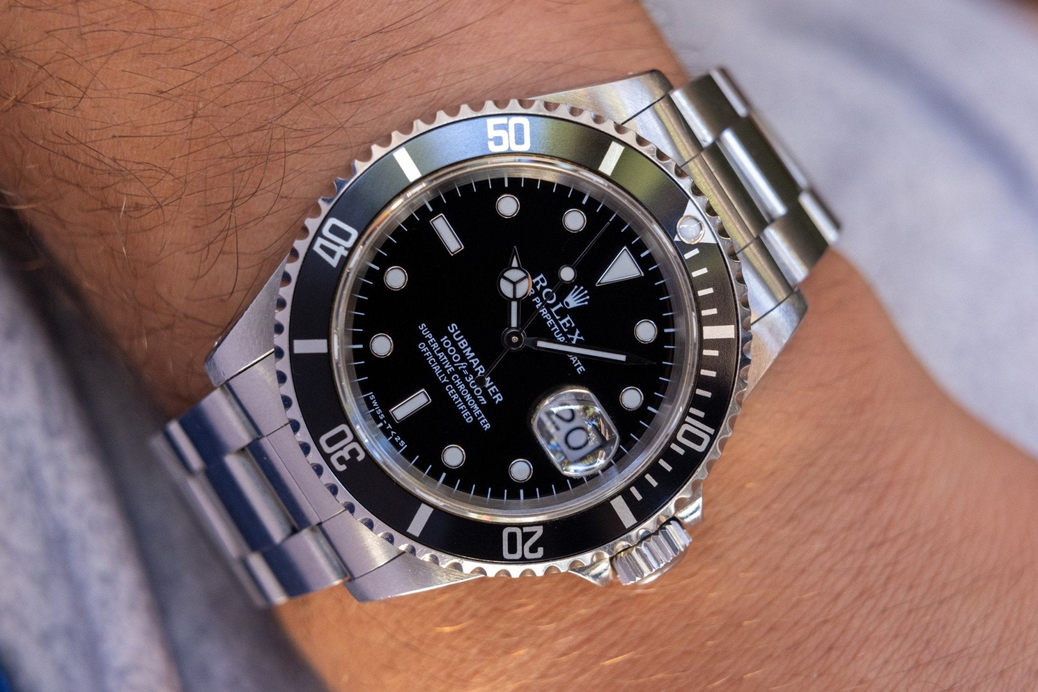 1990 Rolex Submariner Ref. 16610 | Tritium Dial - Sierra Time Co
