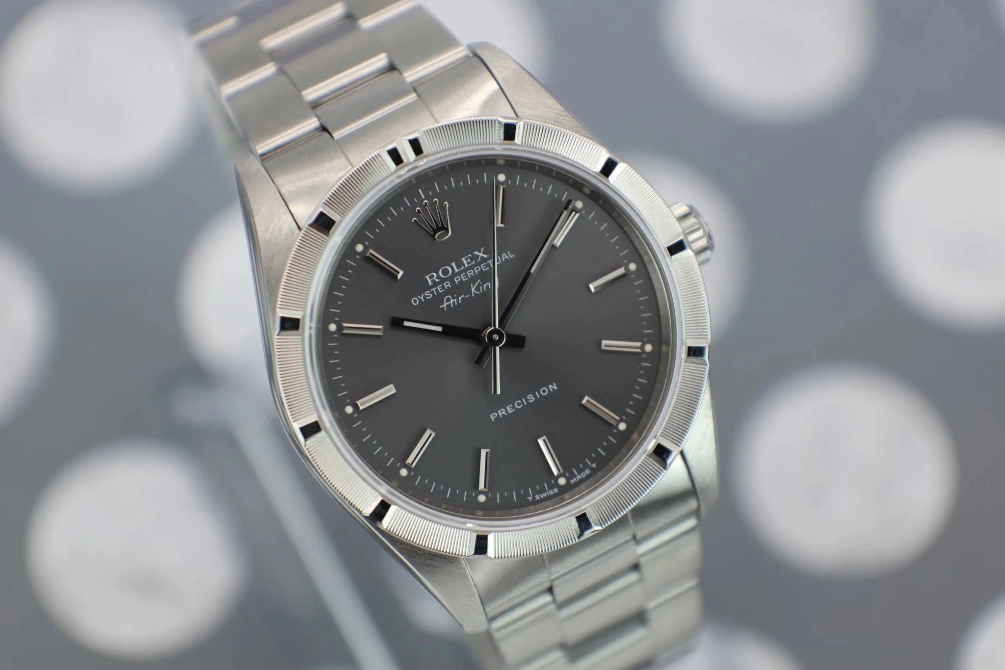 1991 Rolex Air-King Ref. 14010 | Grey Dial - Sierra Time Co