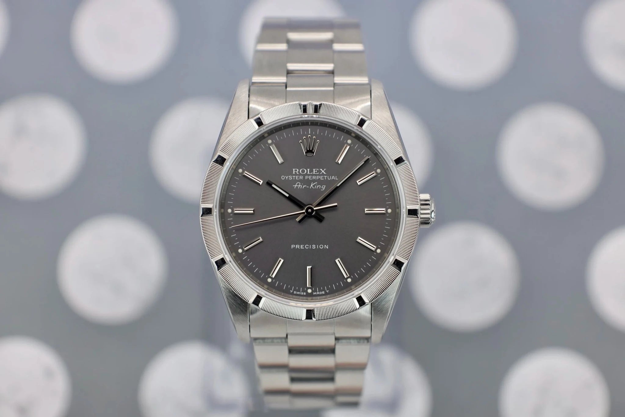 1991 Rolex Air-King Ref. 14010 | Grey Dial - Sierra Time Co