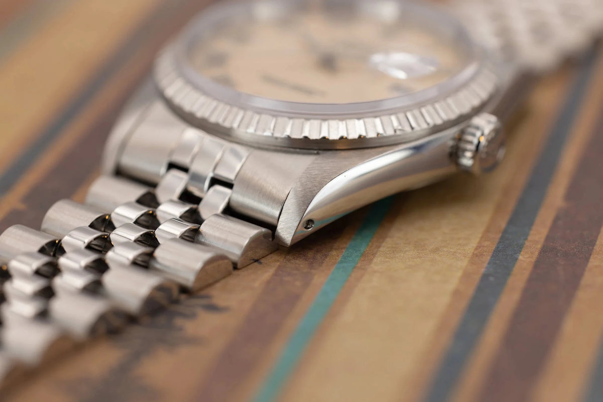 1991 Rolex Datejust Ref. 16220 | Roman Numeral Cream Dial - Sierra Time Co