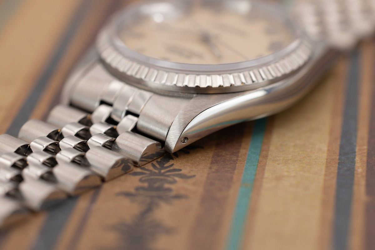 1991 Rolex Datejust Ref. 16220 | Roman Numeral Cream Dial - Sierra Time Co