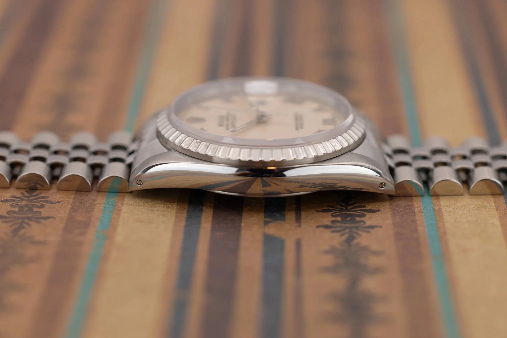 1991 Rolex Datejust Ref. 16220 | Roman Numeral Cream Dial - Sierra Time Co
