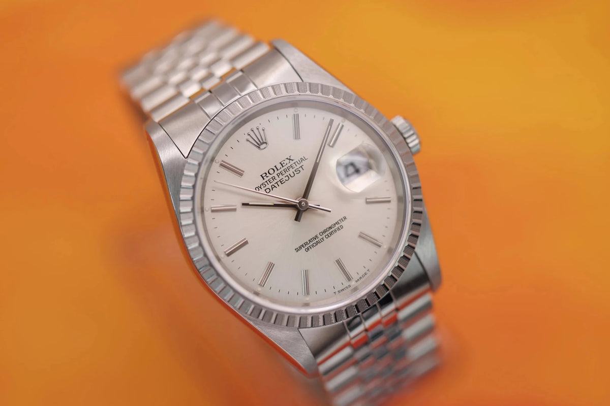 1991 Rolex Datejust Ref. 16220 | Silver Dial - Sierra Time Co