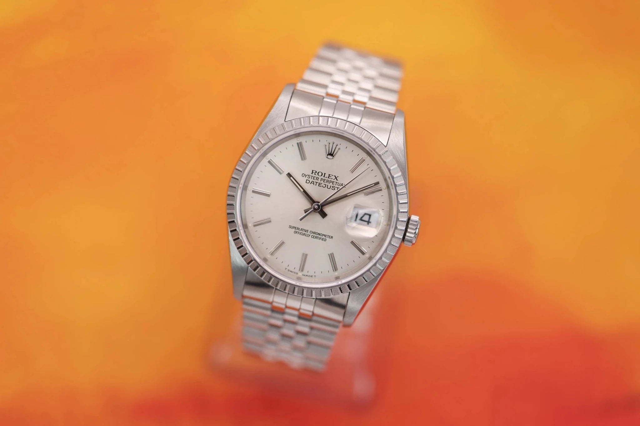 1991 Rolex Datejust Ref. 16220 | Silver Dial - Sierra Time Co