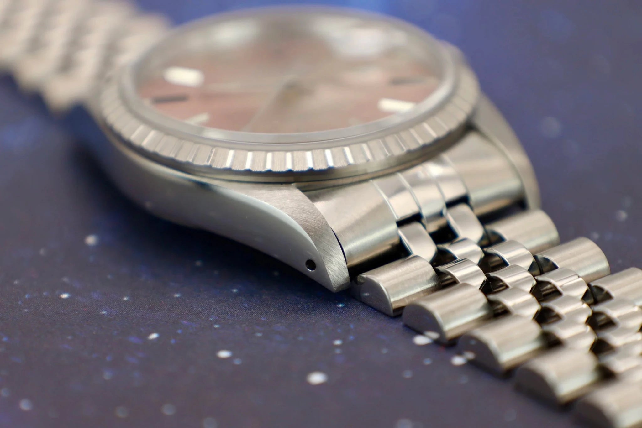 1991 Rolex Datejust Ref. 16220 | Tropical Rose Dial - Sierra Time Co