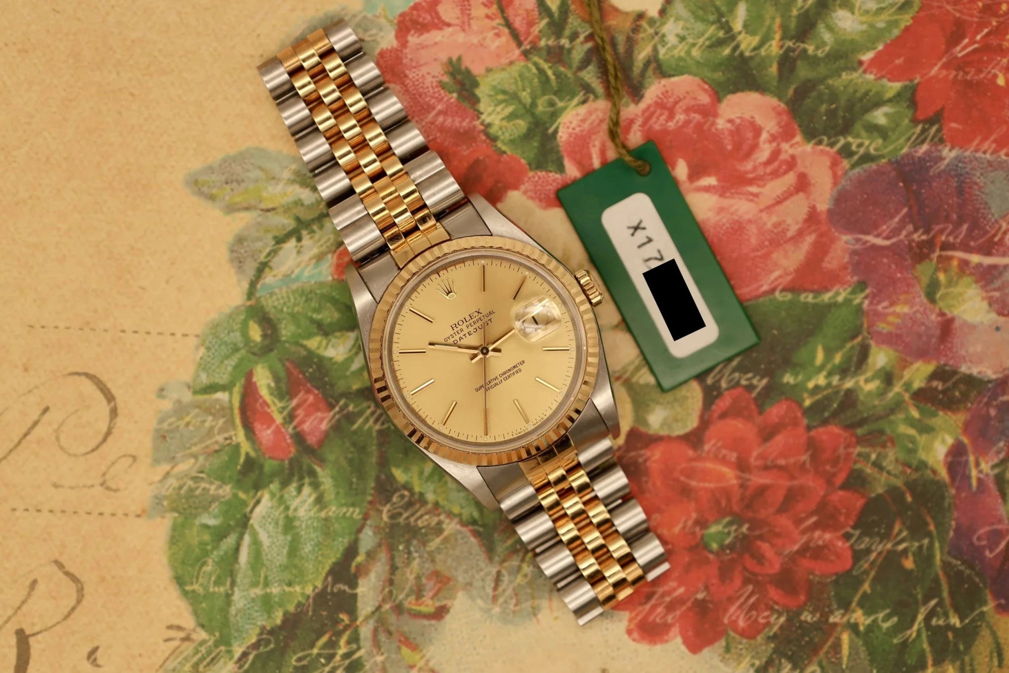 1991 Rolex Datejust Ref. 16233 | Champagne Dial - Sierra Time Co