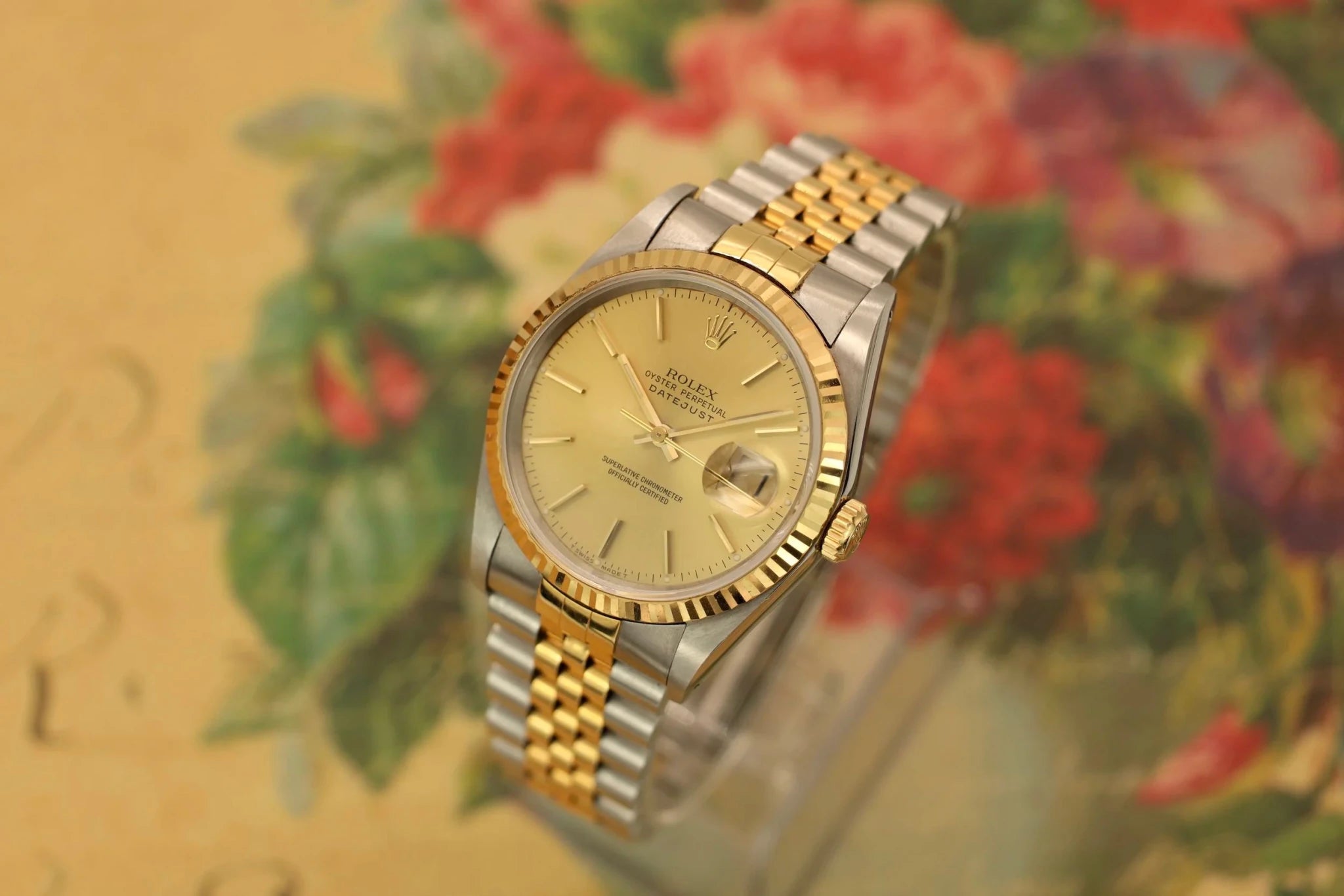 1991 Rolex Datejust Ref. 16233 | Champagne Dial - Sierra Time Co