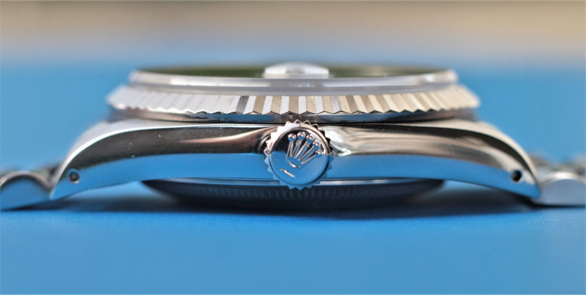 1991 Rolex Datejust Ref. 16234 Blue Dial Serviced - Sierra Time Co