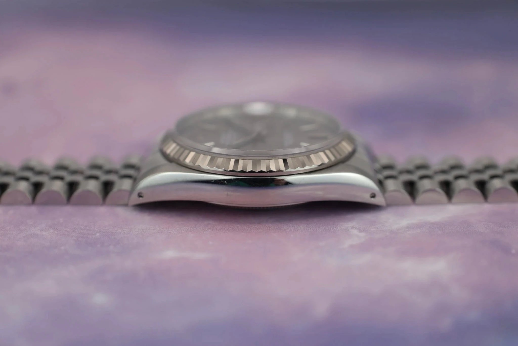1991 Rolex Datejust Ref. 16234 | Grey Tapestry Dial - Sierra Time Co