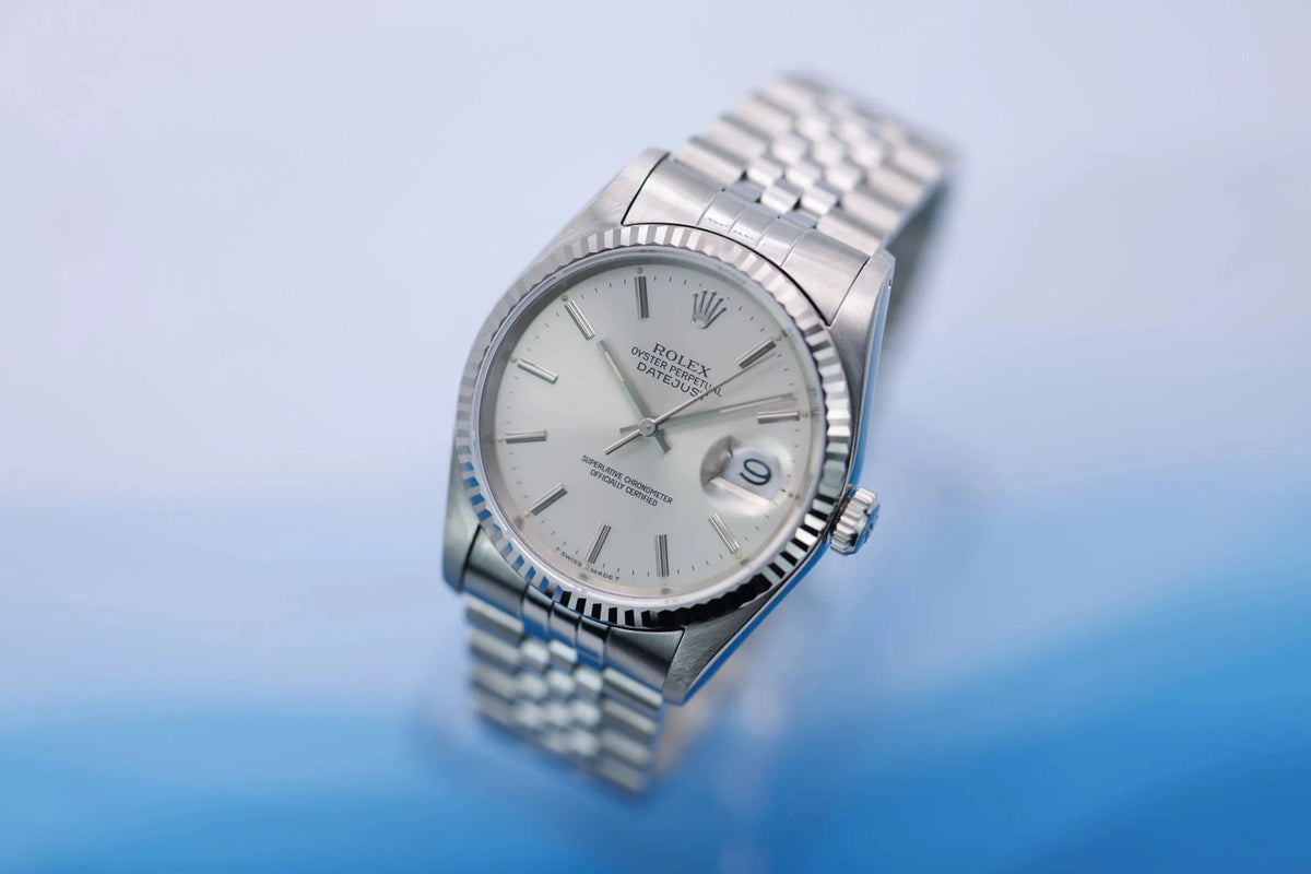 1991 Rolex Datejust Ref. 16234 | Silver Dial - Sierra Time Co