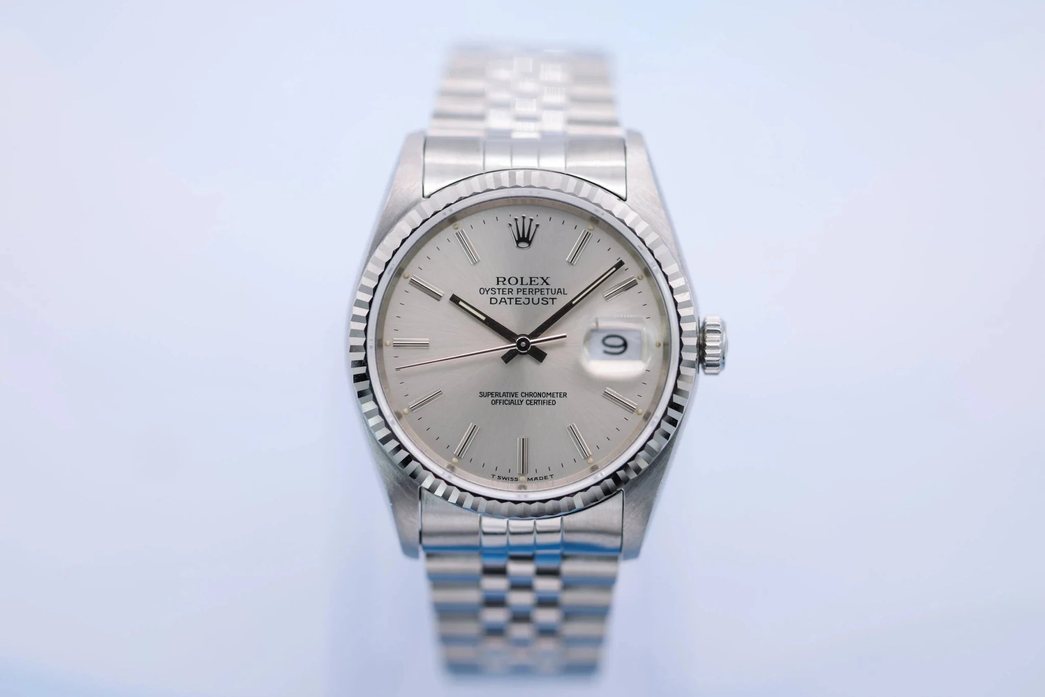 1991 Rolex Datejust Ref. 16234 | Silver Dial - Sierra Time Co