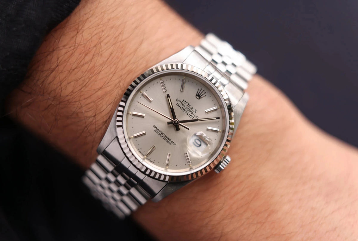 1991 Rolex Datejust Ref. 16234 | Silver Dial - Sierra Time Co
