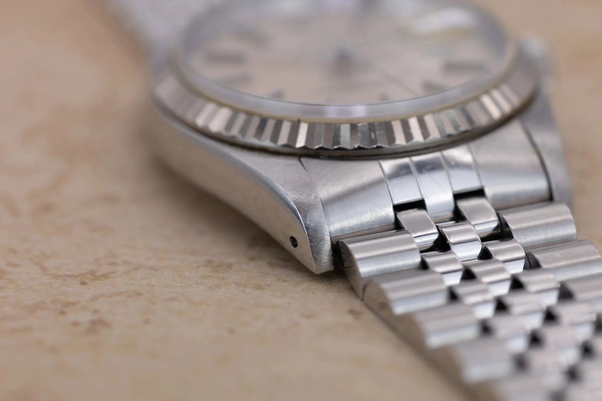 1991 Rolex Datejust Ref. 16234 | Warm Silver Dial - Sierra Time Co