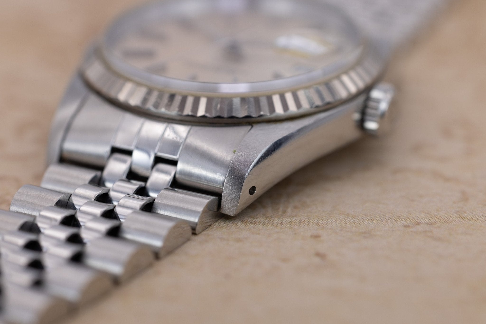 1991 Rolex Datejust Ref. 16234 | Warm Silver Dial - Sierra Time Co