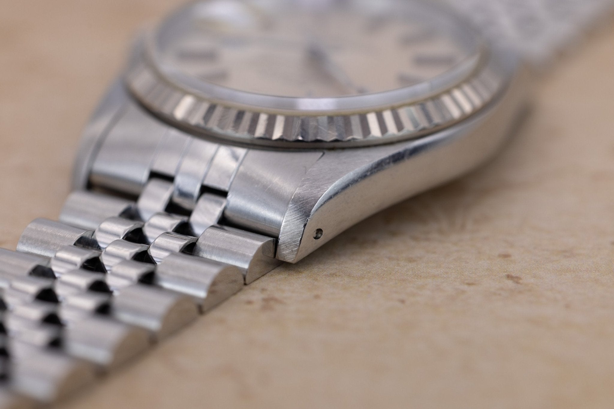 1991 Rolex Datejust Ref. 16234 | Warm Silver Dial - Sierra Time Co