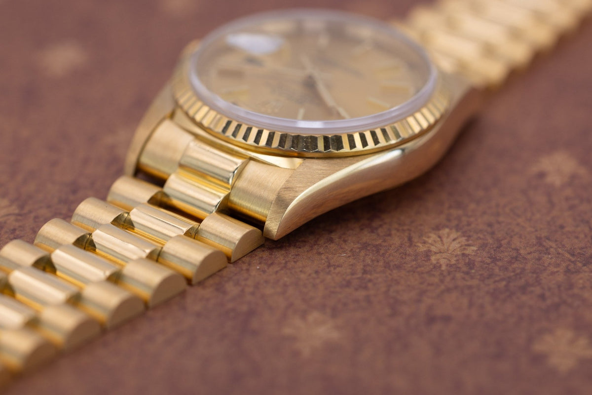 1991 Rolex Day-Date Ref. 18238 | Champagne Dial | Mint Condition - Sierra Time Co