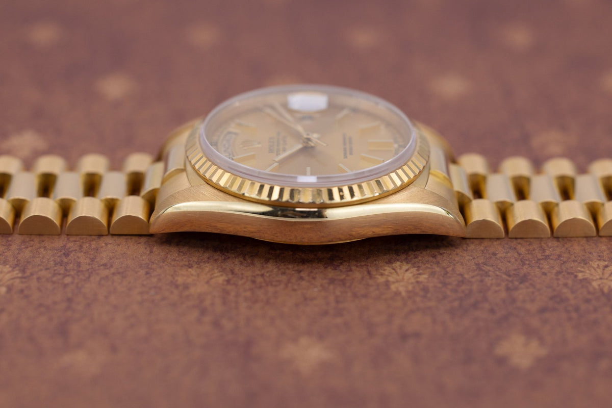 1991 Rolex Day-Date Ref. 18238 | Champagne Dial | Mint Condition - Sierra Time Co