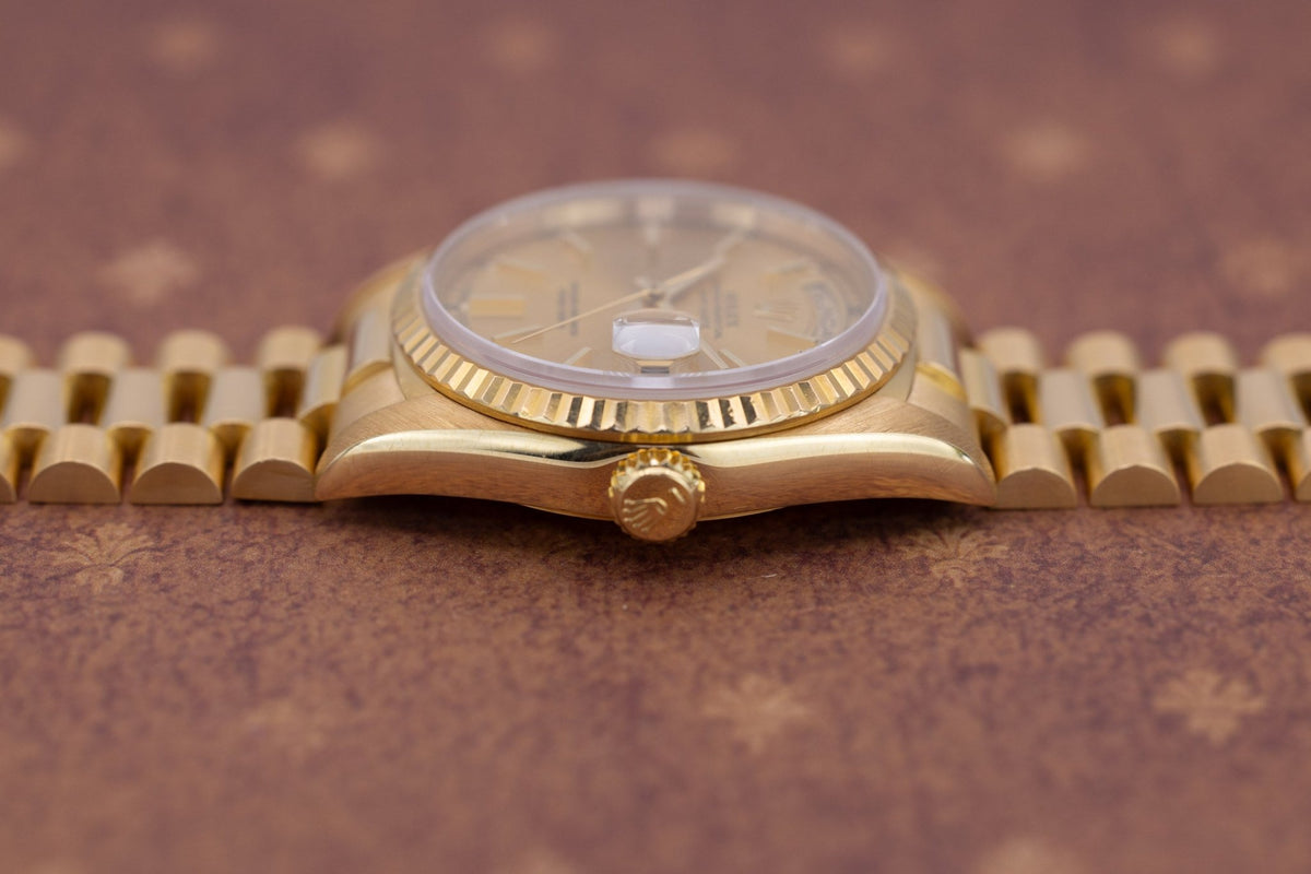1991 Rolex Day-Date Ref. 18238 | Champagne Dial | Mint Condition - Sierra Time Co