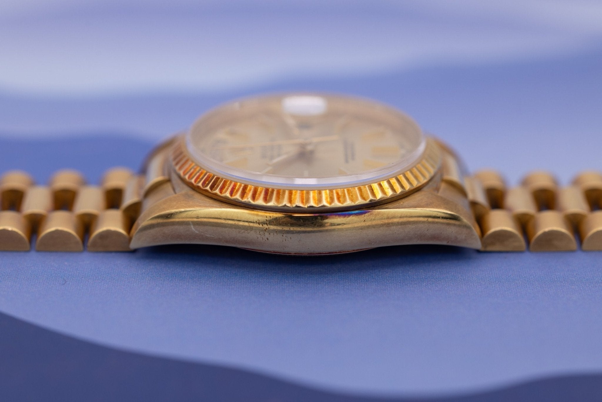 1991 Rolex Day-Date Ref. 18238 | Champagne Dial | Rose Patina - Sierra Time Co