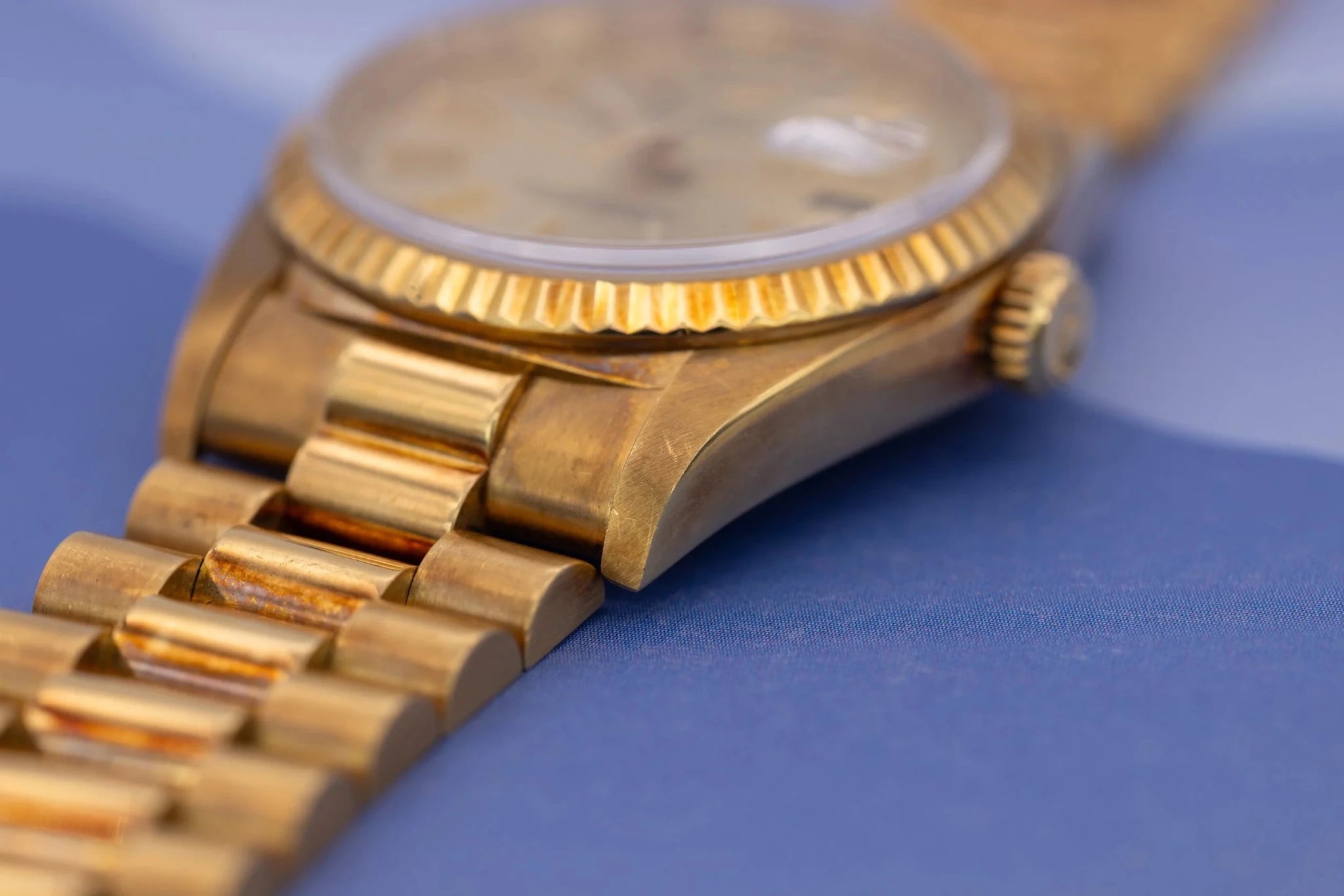 1991 Rolex Day-Date Ref. 18238 | Champagne Dial | Rose Patina - Sierra Time Co