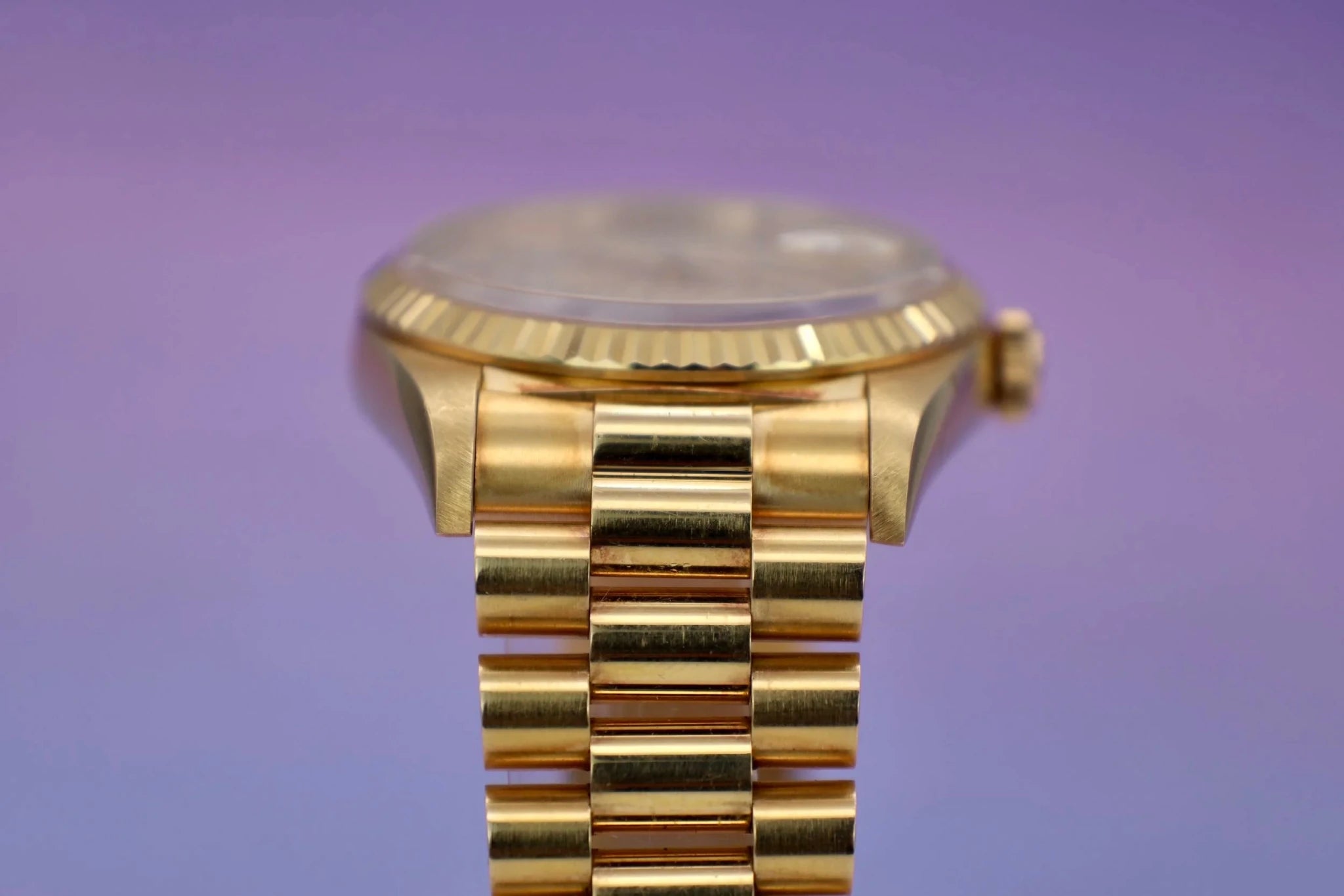 1991 Rolex Day-Date Ref. 18238A | MOP Pave Diamond Dial | Box and Papers - Sierra Time Co