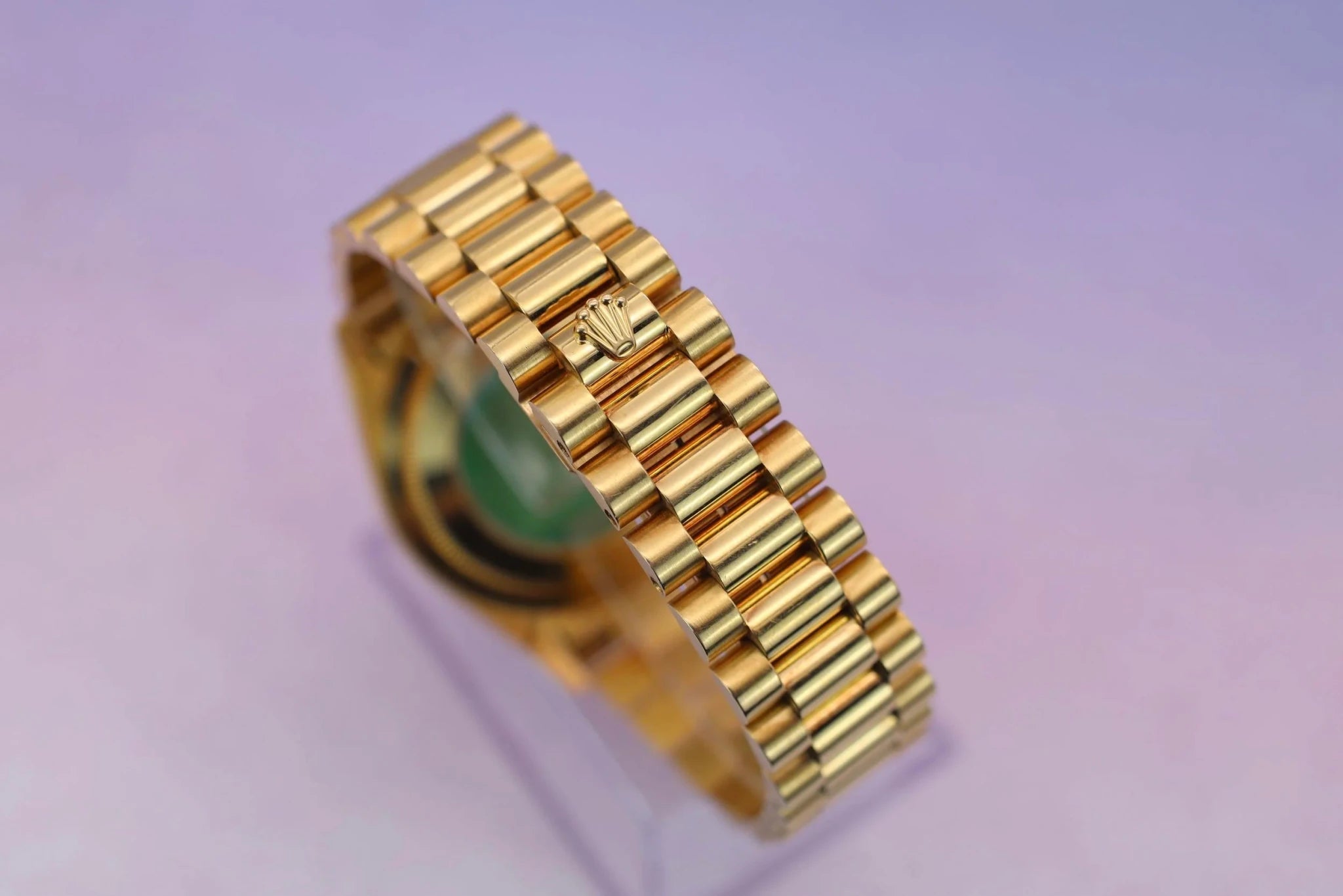 1991 Rolex Day-Date Ref. 18238A | MOP Pave Diamond Dial | Box and Papers - Sierra Time Co