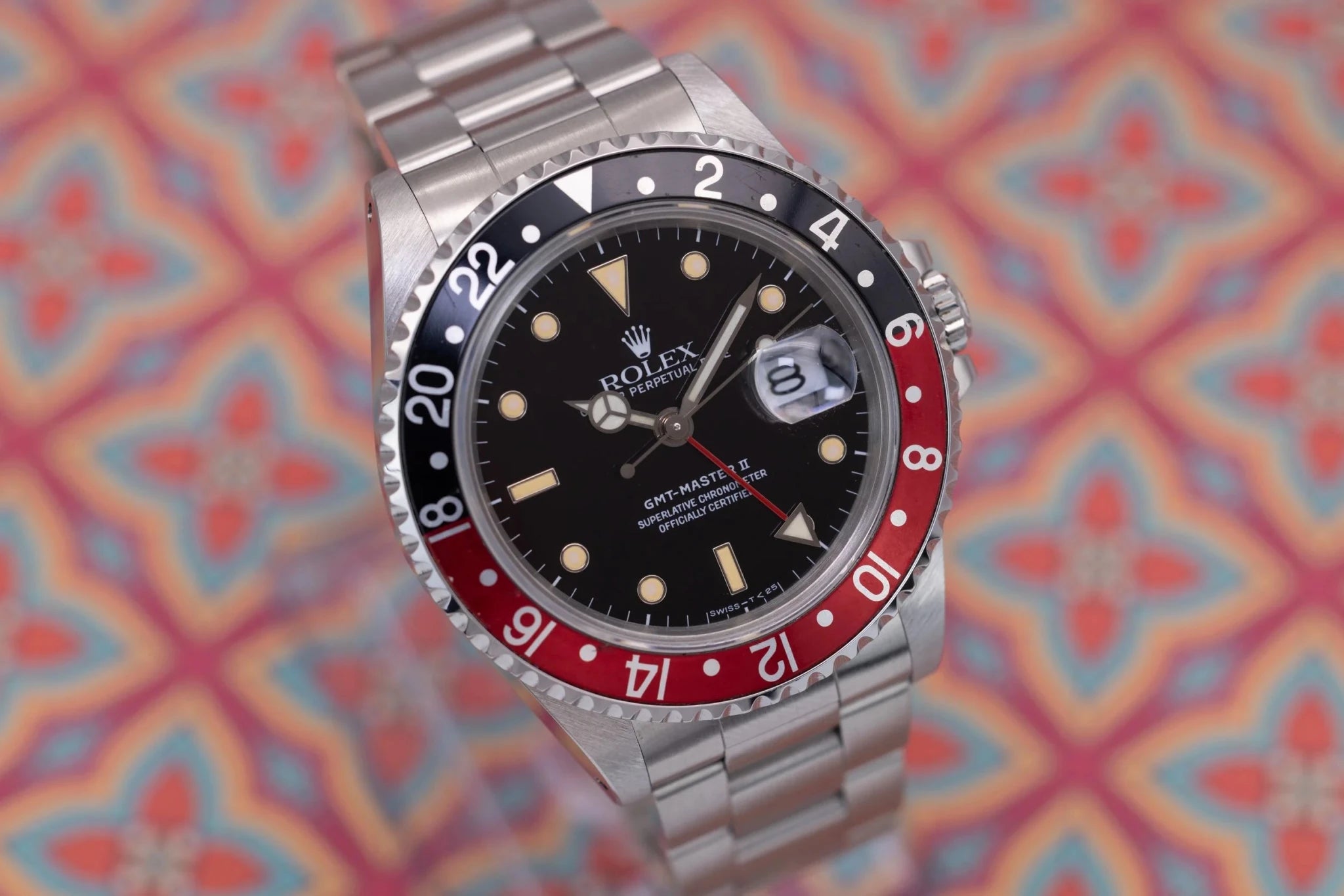 1991 Rolex GMT Master II Ref. 16710 Coke | Tritium Dial | Box and Papers - Sierra Time Co