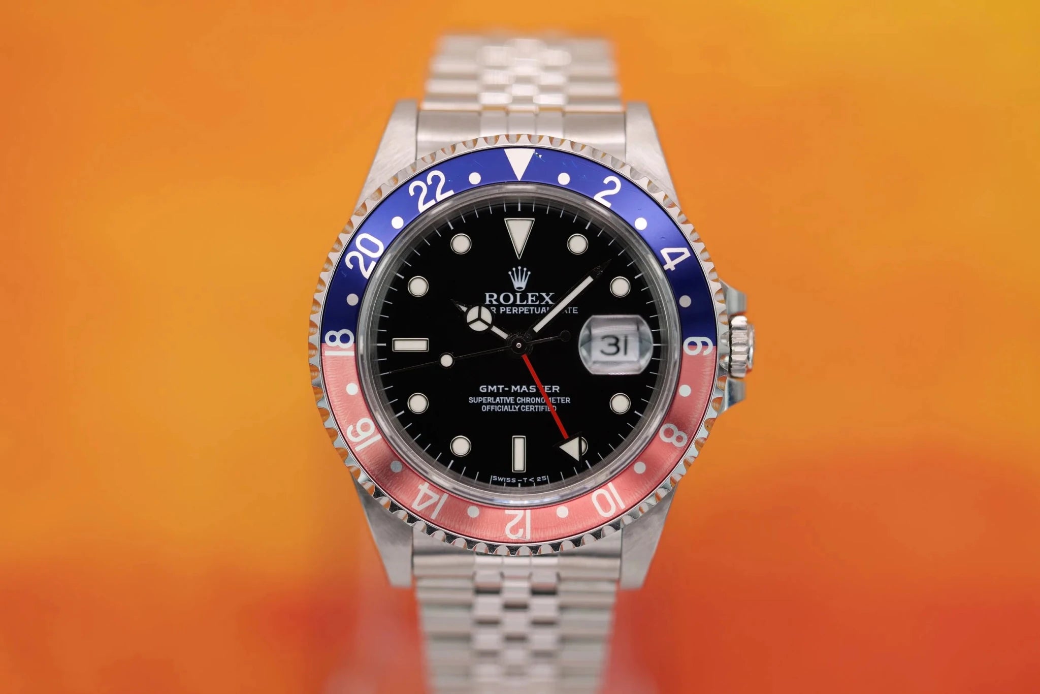 1991 Rolex GMT Master Ref. 16700 Pepsi | Jubilee - Sierra Time Co