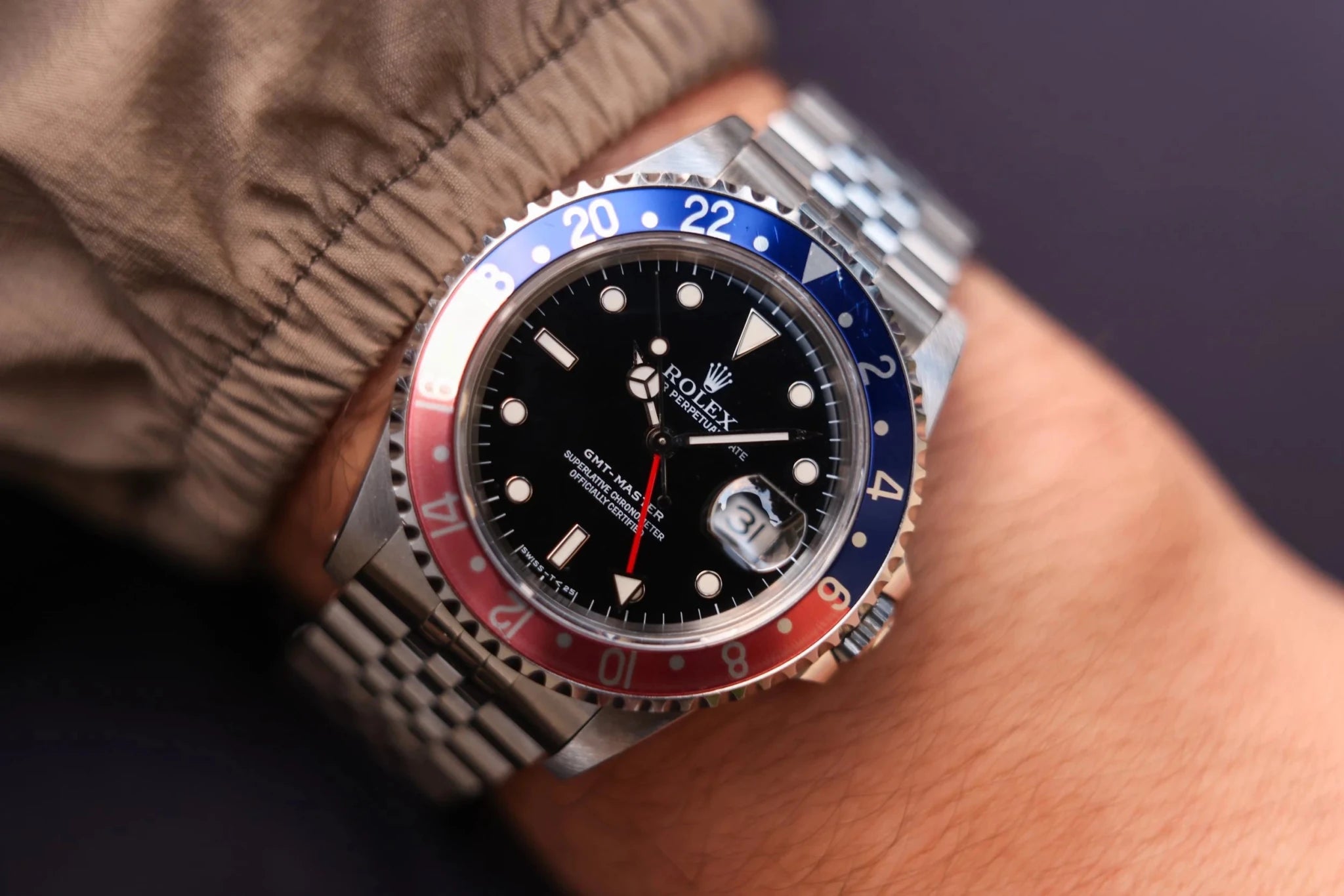 1991 Rolex GMT Master Ref. 16700 Pepsi | Jubilee - Sierra Time Co