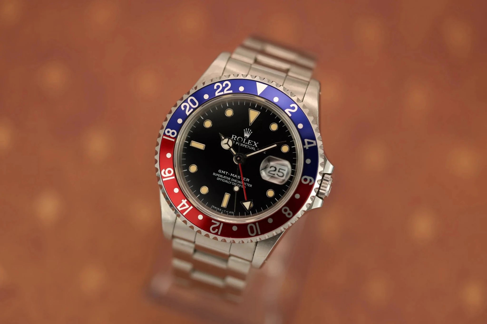 1991 Rolex GMT Master Ref. 16700 Pepsi | Vibrant Patina - Sierra Time Co