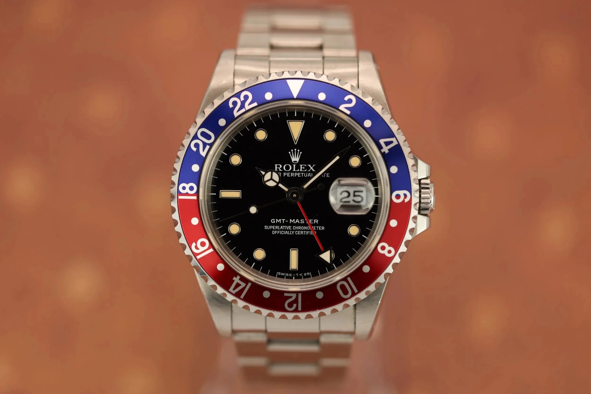 1991 Rolex GMT Master Ref. 16700 Pepsi | Vibrant Patina - Sierra Time Co
