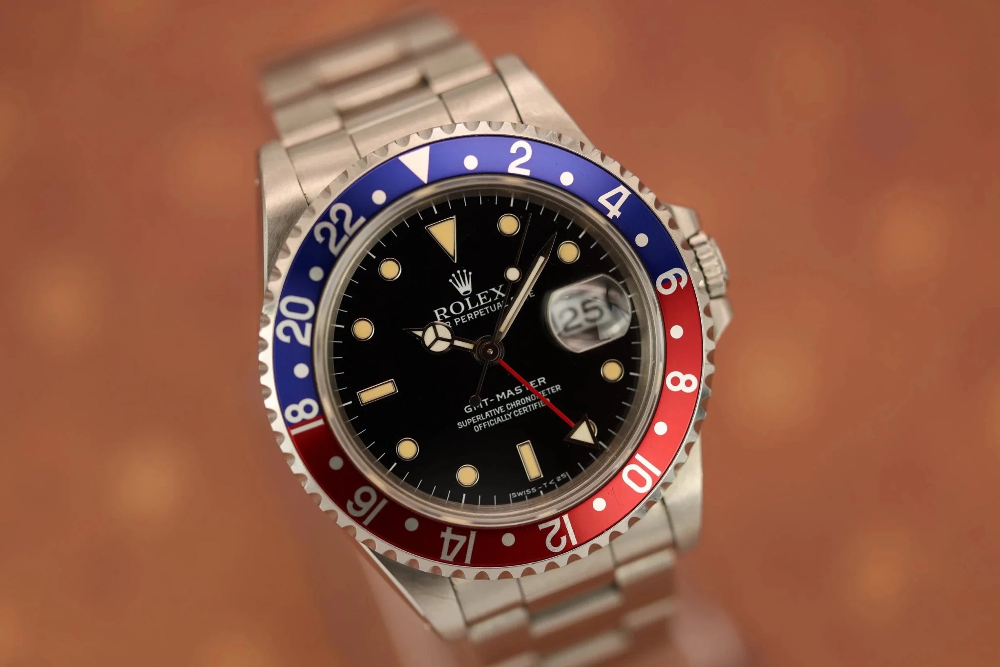 1991 Rolex GMT Master Ref. 16700 Pepsi | Vibrant Patina - Sierra Time Co