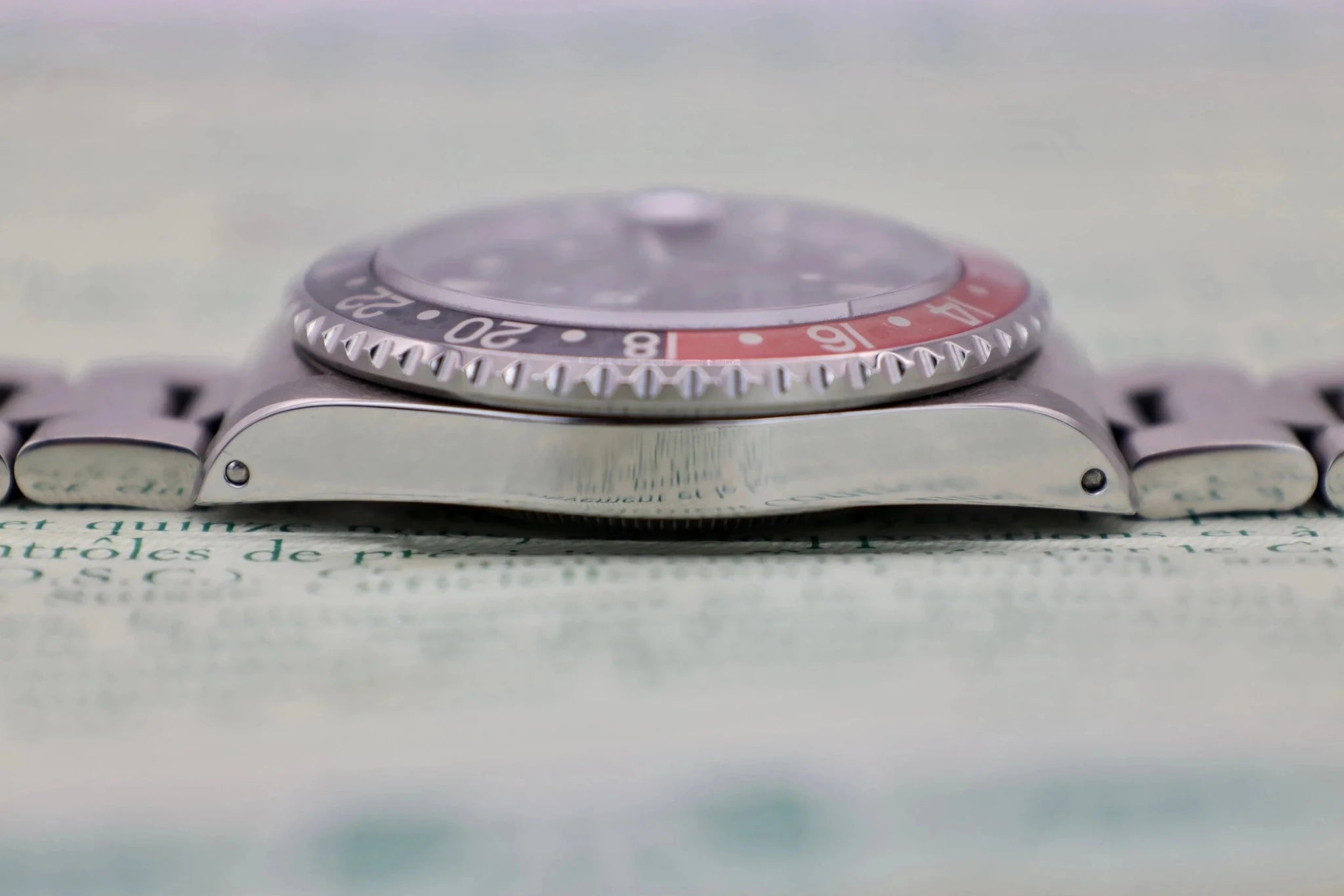 1991 Rolex GMT Master Ref. 16710 Faded Coke | Papers - Sierra Time Co