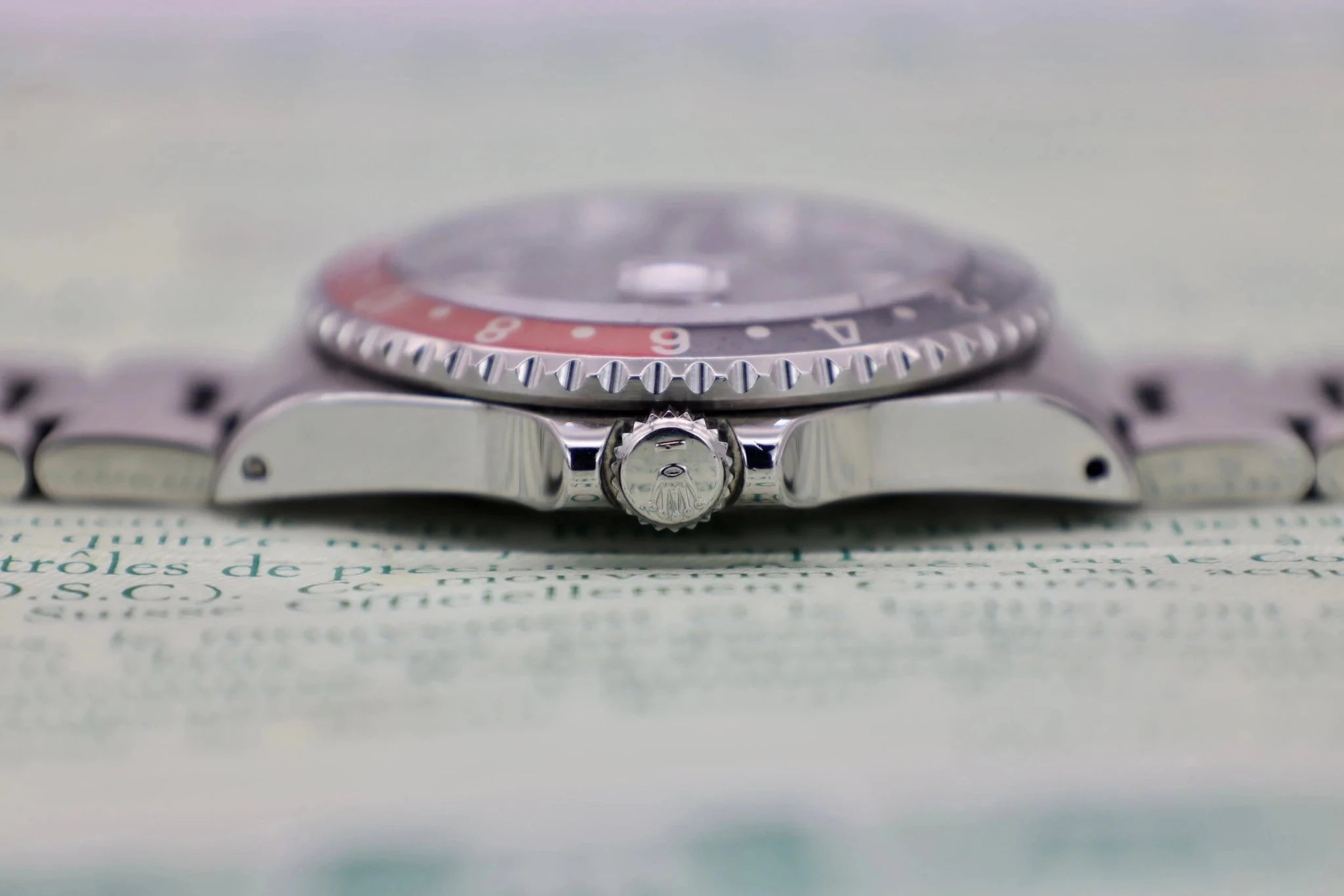 1991 Rolex GMT Master Ref. 16710 Faded Coke | Papers - Sierra Time Co