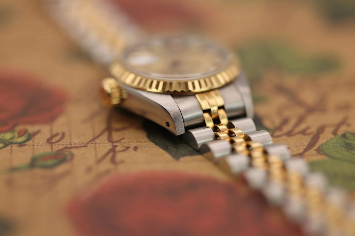 1991 Rolex Ladies Datejust Ref. 69173 | Champagne Diamond Dial | Mint - Sierra Time Co