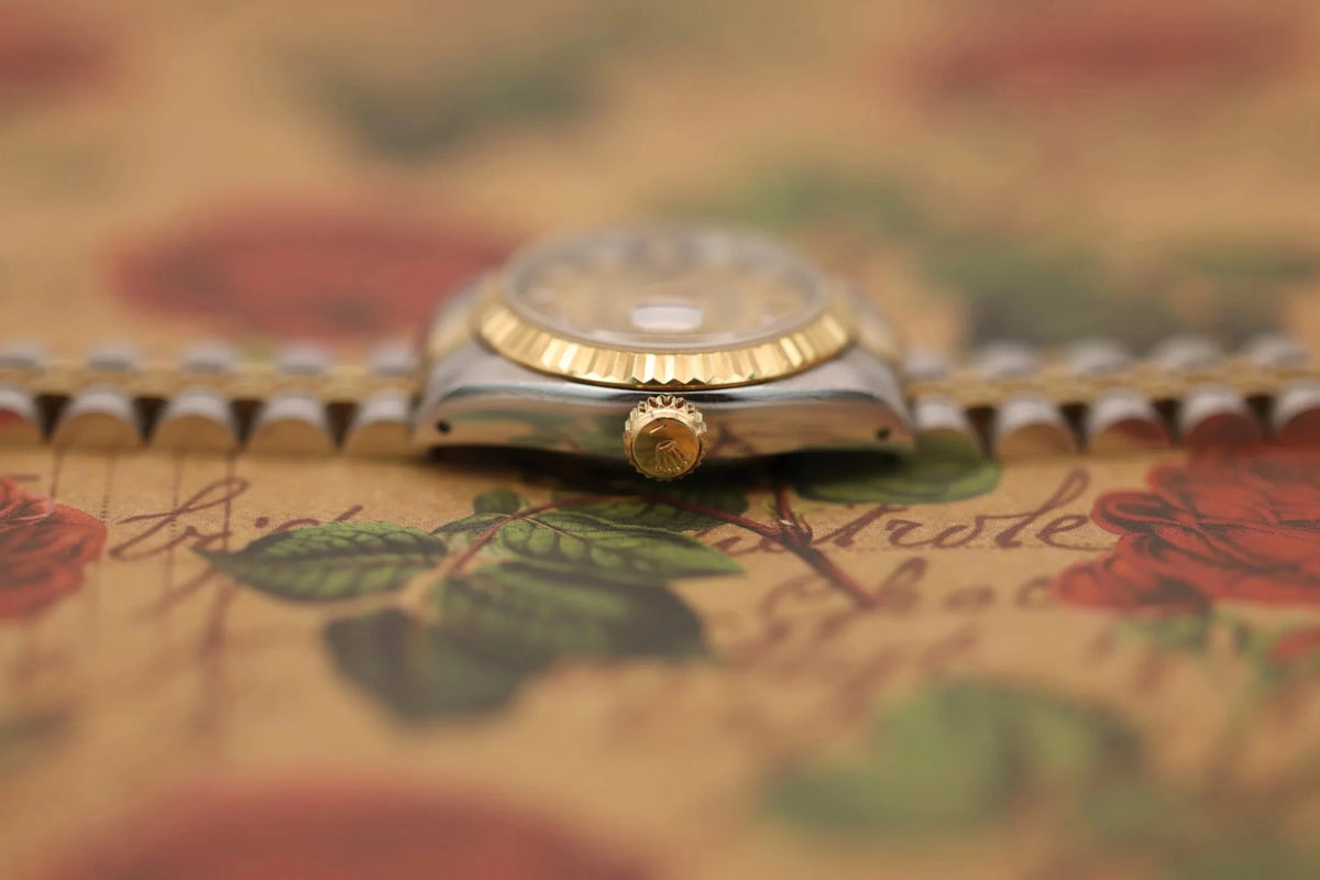 1991 Rolex Ladies Datejust Ref. 69173 | Champagne Diamond Dial | Mint - Sierra Time Co