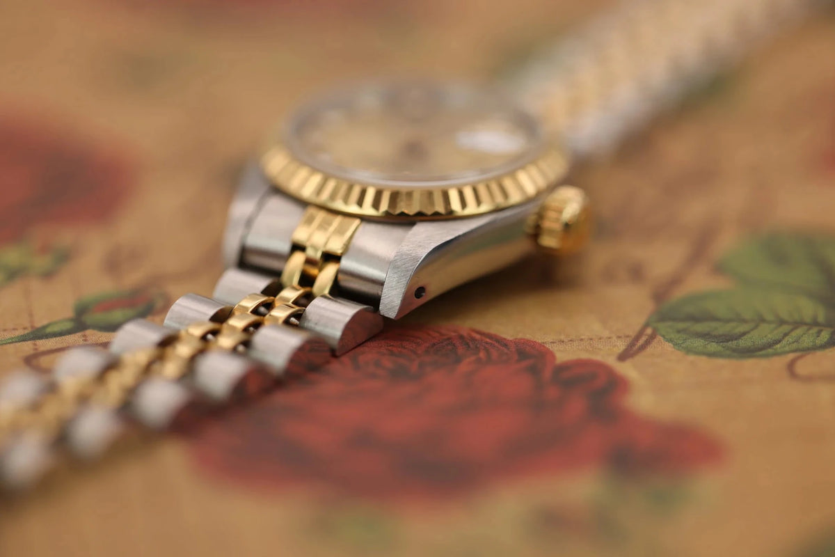 1991 Rolex Ladies Datejust Ref. 69173 | Champagne Diamond Dial | Mint - Sierra Time Co