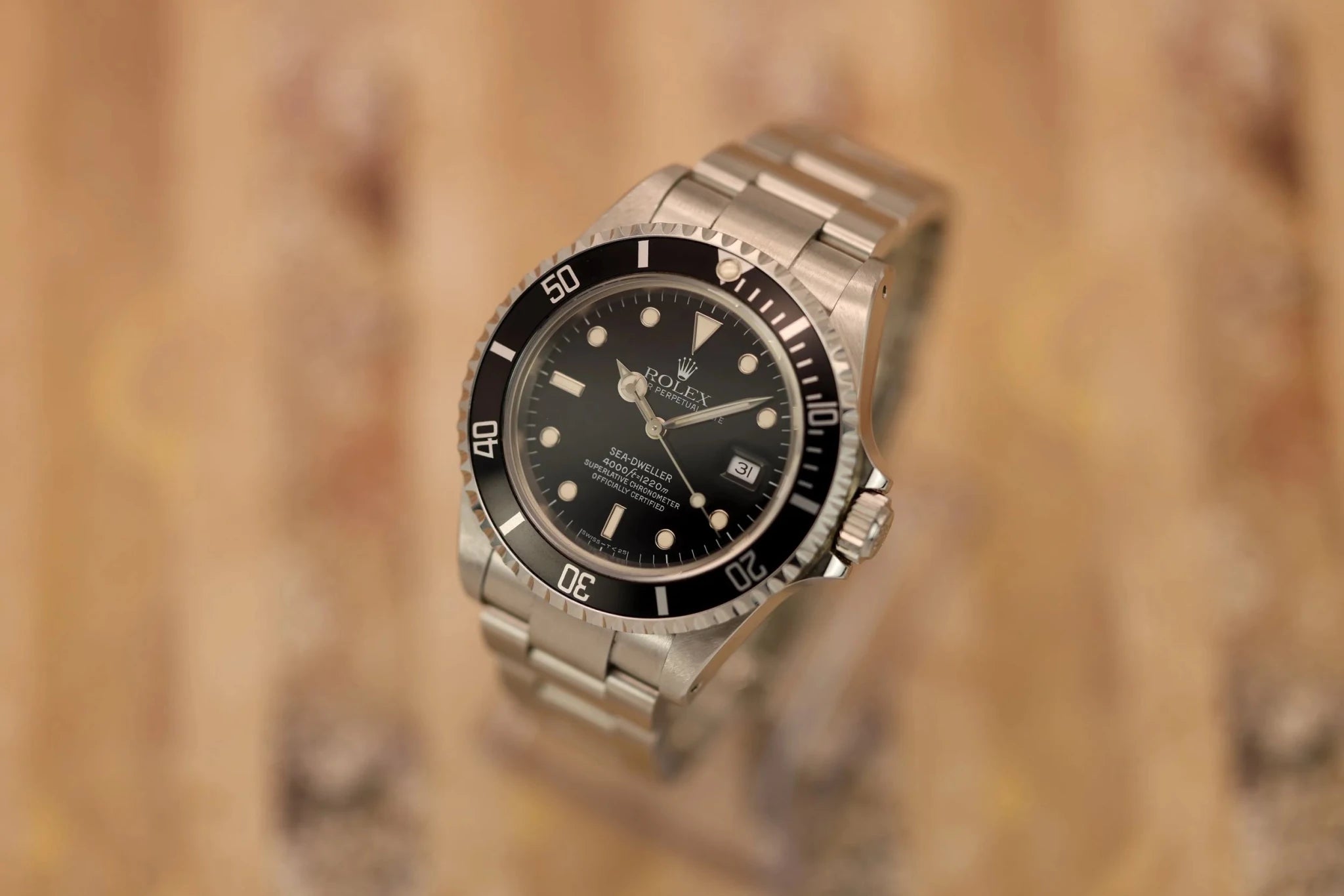 1991 Rolex Sea-Dweller Ref. 16600 | Creamy Tritium | Box and Papers - Sierra Time Co