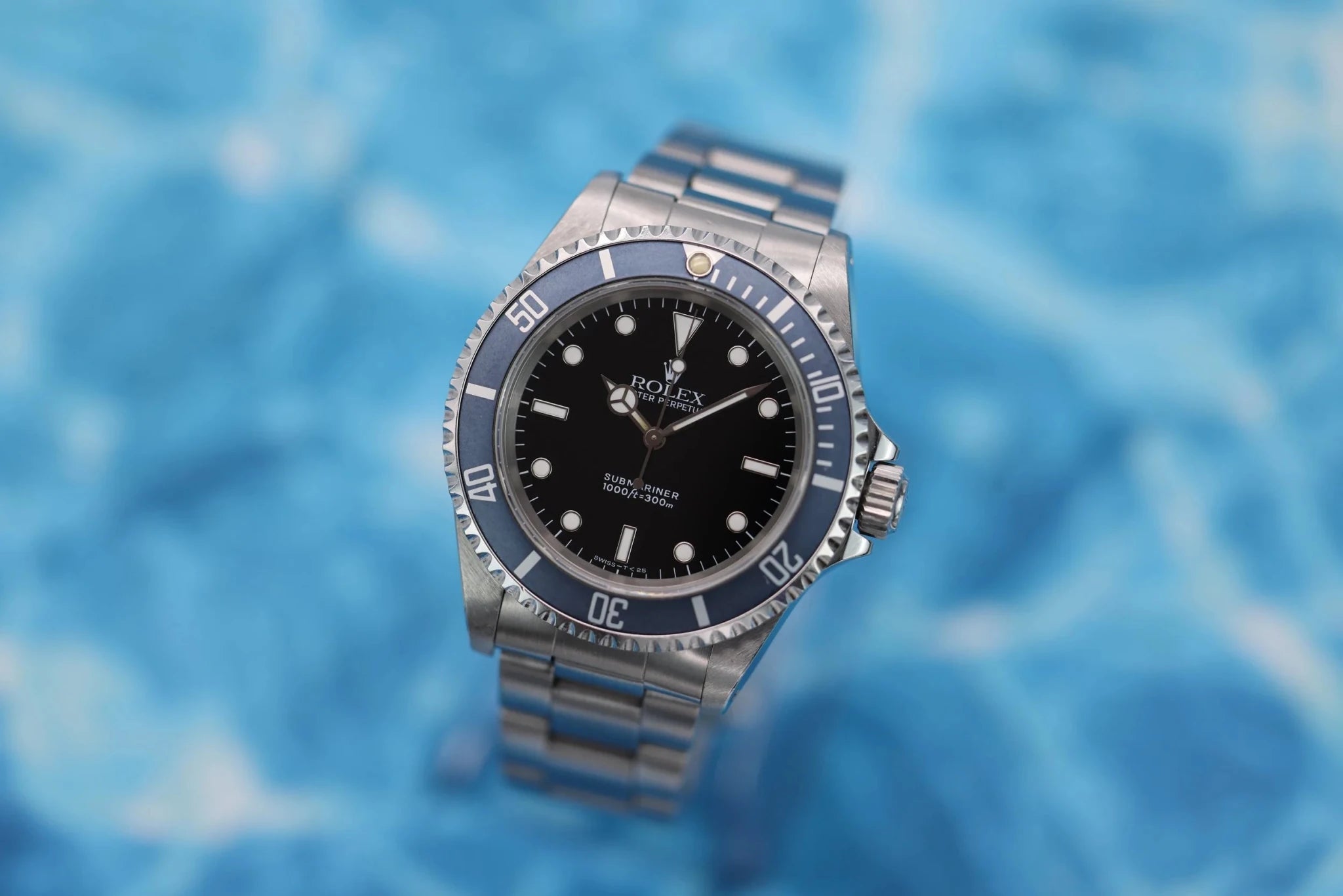 1991 Rolex Submariner Ref. 14060 | Blue Insert - Sierra Time Co